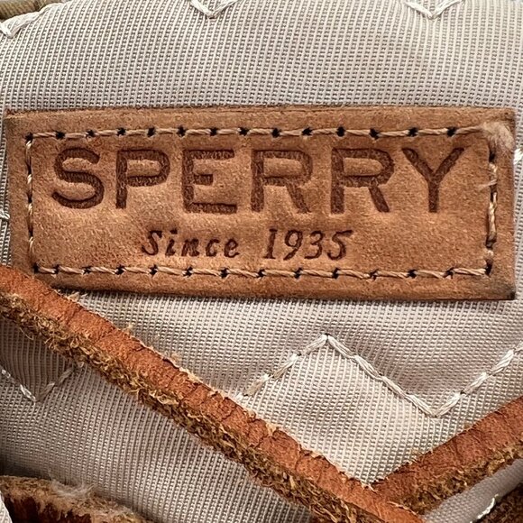 Sperry Top Sider Womens Quilted Duck Boots Zipper & Lace-Up Rubber Sole Size 6 - Picture 4 of 16